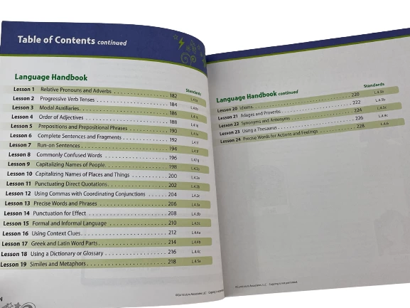 Ready Writing Instruction 2015 Curriculum Associates Grade 4 15296 Single Book