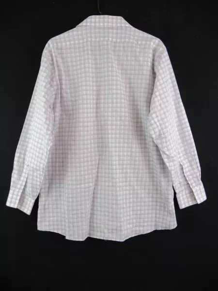 Van Heusen Flex Collar Regular Fit Plaid Button Down Shirt Men's 16.5 32/33