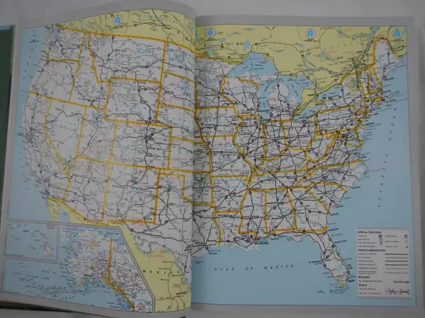 Reader's Digest America From The Road 1984 Hardcover Motorist Guide Book