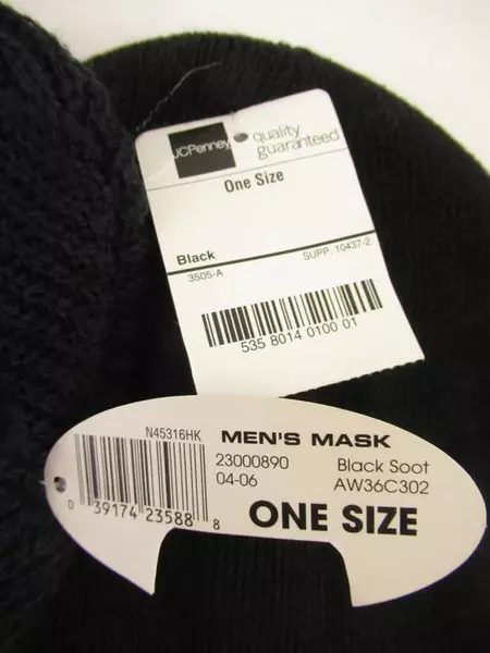 Lot of 2 Men's Winter Beanie Hats & Face Mask - St John's Bay, Athletic Works