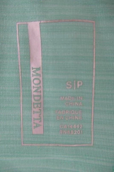 Mondetta Women's Small Mint Green Racerback Tank Top Keyhole Back Activewear