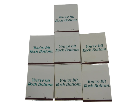 6 Vintage Rock Bottom Brewery Matchbooks Portland OR Collectible Lot