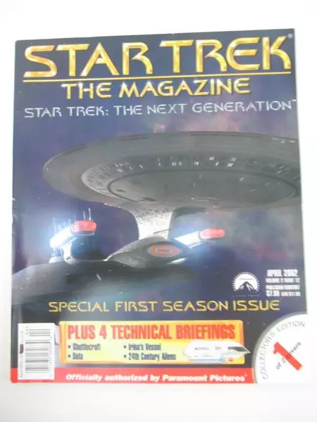 Star Trek The Magazine April 2002 Collector's Edition First Season