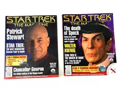 Lot of 2 Star Trek The Magazine Sept-Oct 2002 Vol 3 Issues 5 & 6 Collectibles