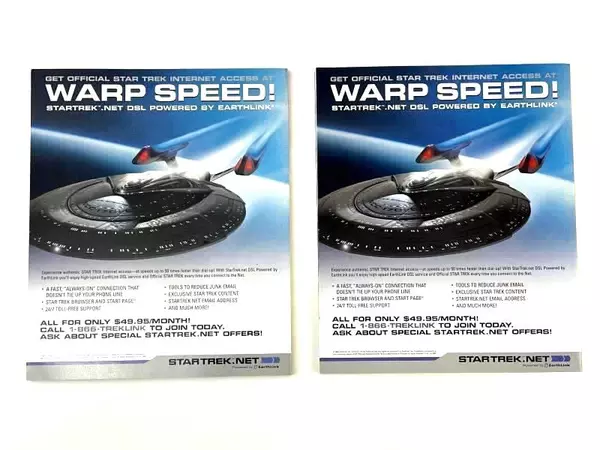 Lot of 2 Star Trek The Magazine Sept-Oct 2002 Vol 3 Issues 5 & 6 Collectibles