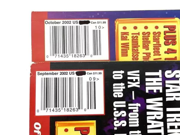 Lot of 2 Star Trek The Magazine Sept-Oct 2002 Vol 3 Issues 5 & 6 Collectibles