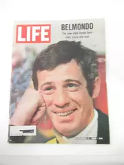 Vintage LIFE Magazine Nov 11 1966 Belmundo Fashion Ads Collectible