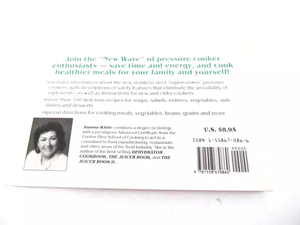 Recipes for the Pressure Cooker by Joanna White - Cookbook in Good Condition