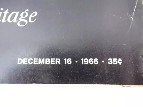 Vintage LIFE Magazine Dec 16 1966 Rescuing Heritage Collectible Issue