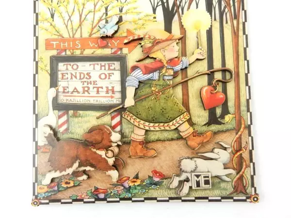 Mary Engelbreit "That's What Friends Are For" Dimensional Decor Plaque