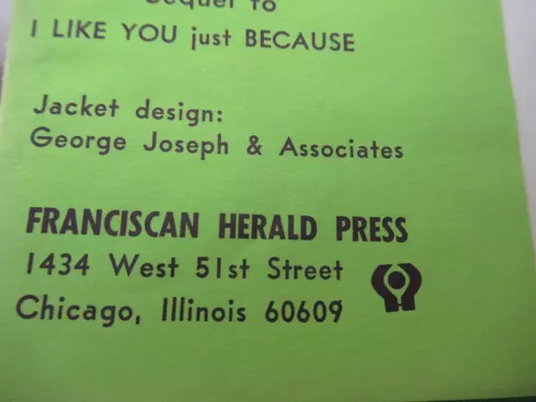 Of Course I Love You by Albert J. Nimeth O.F.M. 1973 Hardcover Book