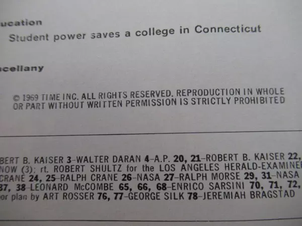 Vintage LIFE Magazine Jan 17 1969 Journey to the Moon & Sirhan in Jail