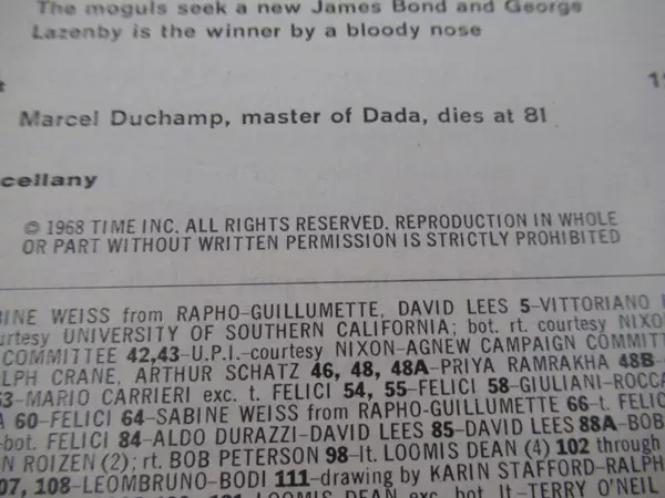 Vintage LIFE Magazine Oct 11 1968 An Artist's Memoir of Pope John Good Condition