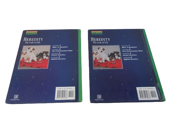 Lot of 2 Prentice Hall Heredity: The Code of Life 3rd Ed Textbooks HC