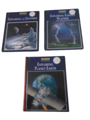 Lot of 3 Prentice Hall Science Explore Earth Universe Weather HC Books