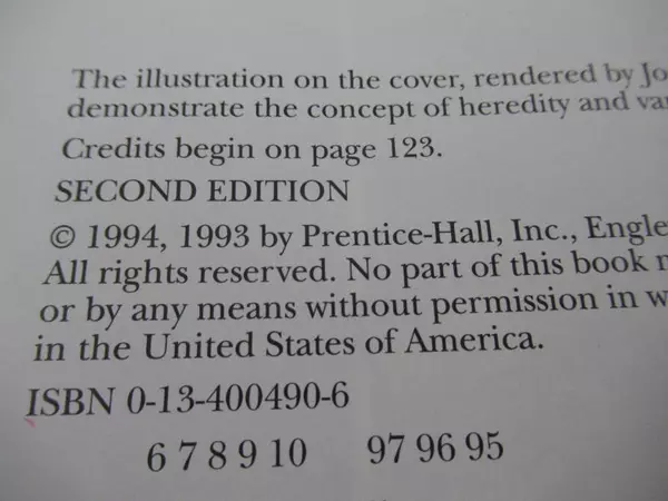 Prentice Hall Science Heredity: The Code of Life 2nd Edition Textbook HC