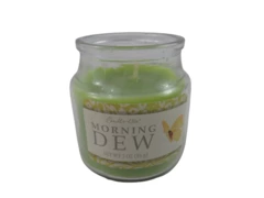 Candle-Lite Morning Dew 3 oz Scented Candle Green Jar Made in USA