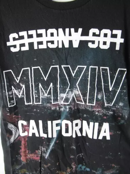 Free State Men's Medium T-Shirt Los Angeles MMXIV Graphic California Style