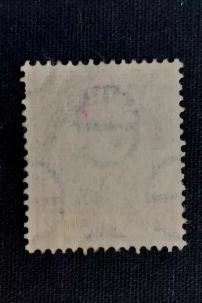 Rare Vintage 1930s Eire 2 Pinsin Green White Used Irish Stamp Collectible