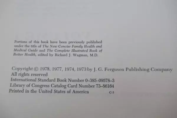 The Medical Encyclopedia for Better Health 1978 Vol 1 & 2 Vintage Set