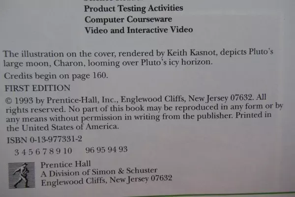 Lot of 4 Prentice Hall Exploring the Universe Textbooks 1st & 2nd Eds