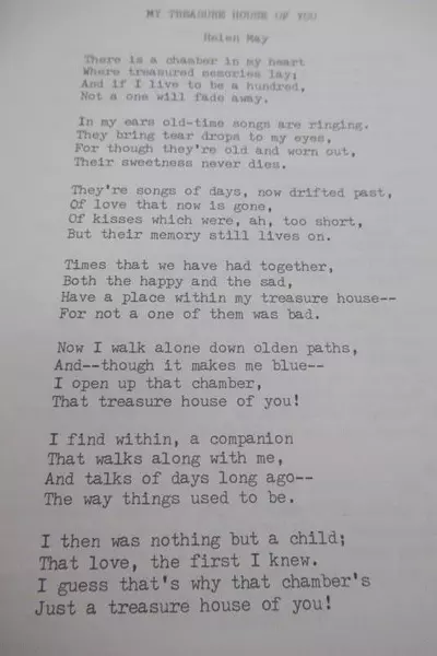 The Columbine Remembers: Poems by Anna B. May 1984 Vintage Paperback