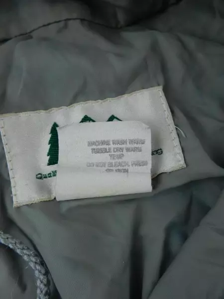 Vintage REI Blue Nylon Half Zip Rain Coat Size L with Hood, Good Condition