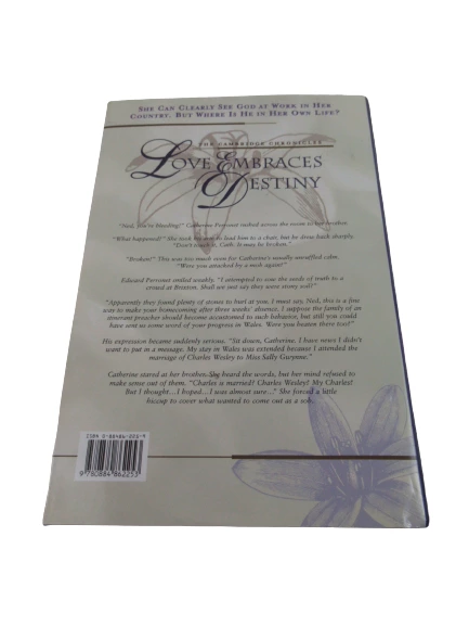 Love Embraces Destiny by Donna Fletcher Crow 1994 Vintage Hardcover Book