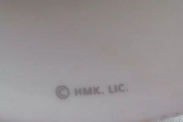 Hallmark 2008 White Porcelain Holiday Bell Ornament Christmas Decor