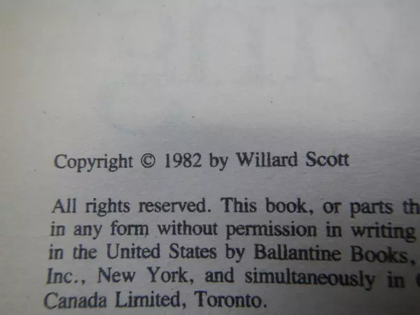 Willard Scott's The Joy of Living 1982 Signed Paperback - Good Condition