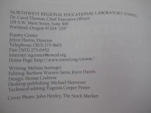 2001 Preventing & Countering School-Based Harassment Guide for K-12 Educators