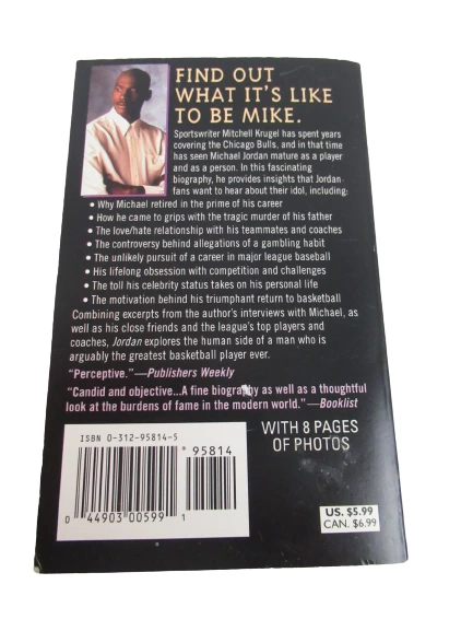 Jordan: The Man His Words His Life by Mitchell Krugel, 1995 St. Martin's