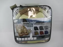 FH TLH Car Seat Covers Semi Universal Auto Accessory Set Cream Tan FH-PU021