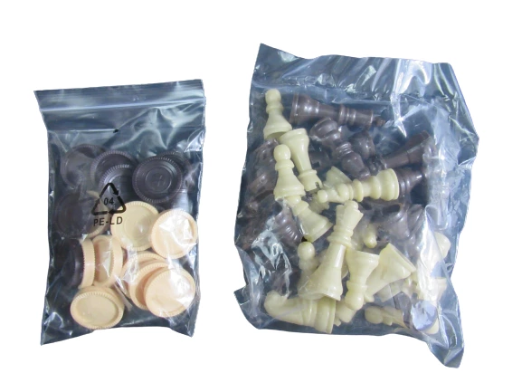 Chess Checkers Tic Tac Toe Dual-Sided Gameboard Set - Sealed Cardinal LTD