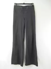 Adrienne Vittadini Women's Quick-Dry Leggings Pants Size M Gray Good Pre-Owned