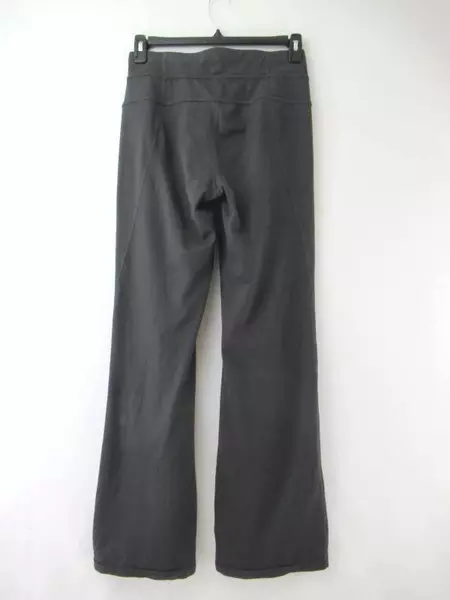 Adrienne Vittadini Women's Quick-Dry Leggings Pants Size M Gray Good Pre-Owned