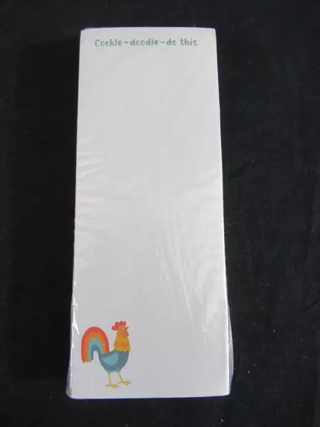 Bella Bug 3 Ct Farm List Pad Set Rooster Tractor Barn - Sealed