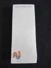 Bella Bug 3 Ct Farm List Pad Set Rooster Tractor Barn - Sealed