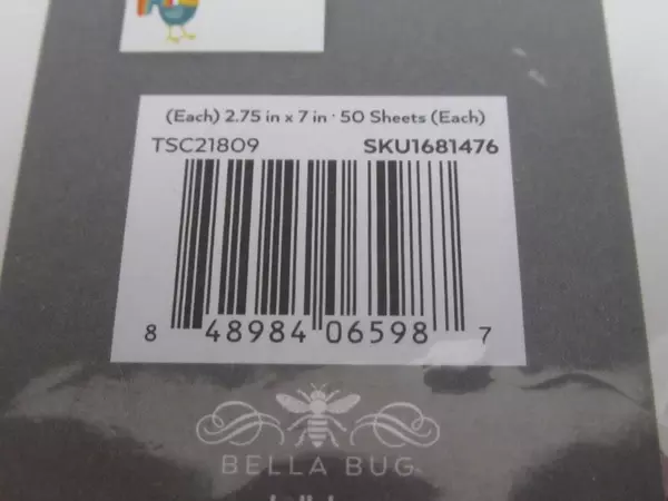 Bella Bug 3 Ct Farm List Pad Set Rooster Tractor Barn - Sealed