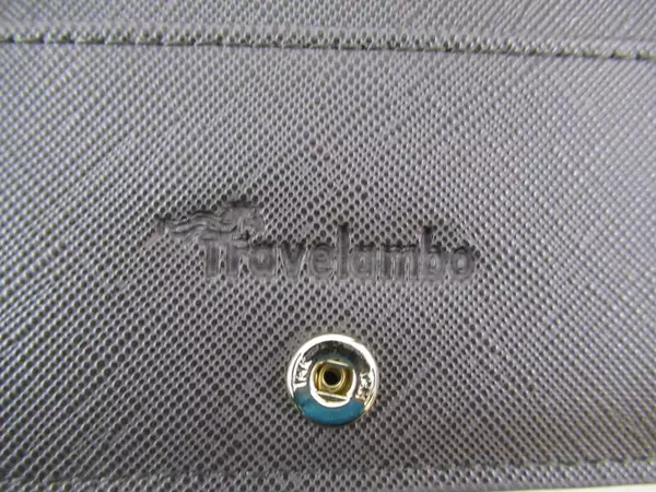 Travelambo Taupe Brown Bifold Wallet with 17 Card Slots & Zippers