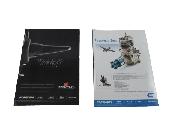 Lot of 2 Model Aviation Magazines: Kaos60 & Avistar Jan-Mar 2016