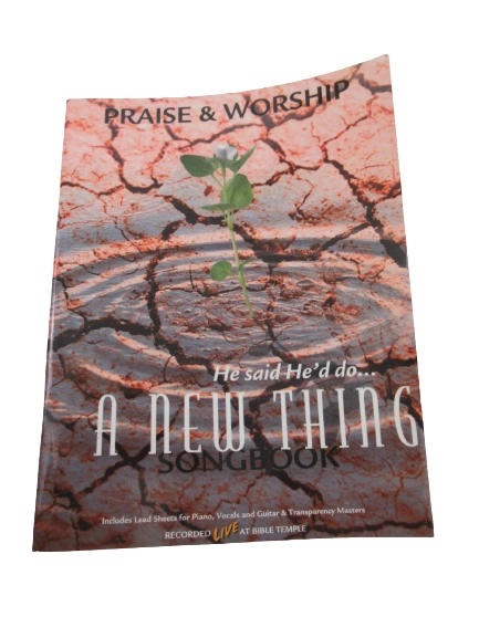 He Said He'd Do A New Thing 1997 Praise & Worship Songbook for Piano & Guitar