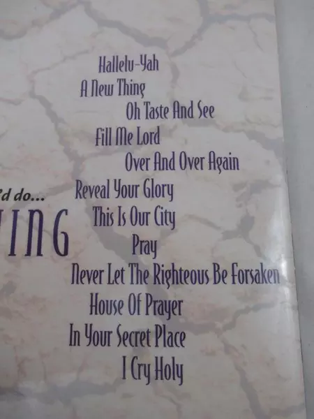 He Said He'd Do A New Thing 1997 Praise & Worship Songbook for Piano & Guitar