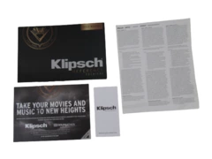 Klipsch Reference Premiere Speakers Owner's Manual Guide Pre-Owned