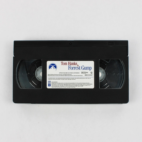 1995 Forrest Gump VHS Tape Tom Hanks Paramount Pictures PG13