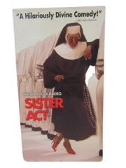 Sister Act VHS Cassette Tape Touchstone Home Video Whoopi Goldberg 1992