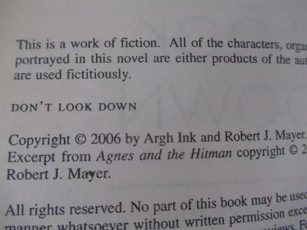 Don't Look Down by Jennifer Crusie & Bob Mayer 2006 PB Romance Adventure