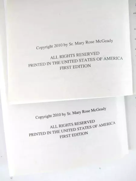 Lot of 2 Sometimes God Has A Kid's Face by Sister Mary Rose McGready Books