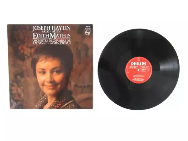 Joseph Haydn Arias Arien LP 1981 Edition Edith Mathis Philips Vinyl Record