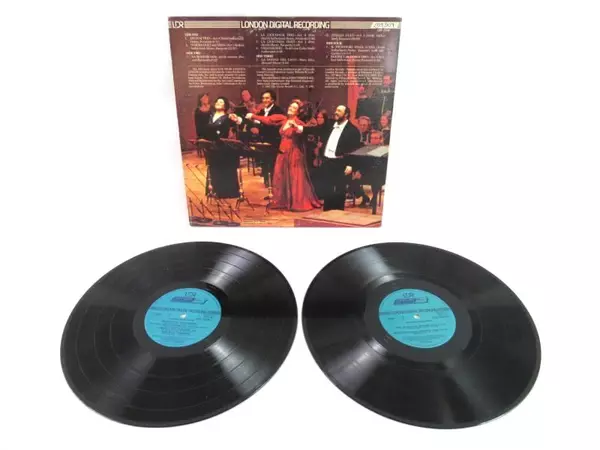 Sutherland Horne Pavarotti Live From Lincoln Center 1981 Vinyl Record LP